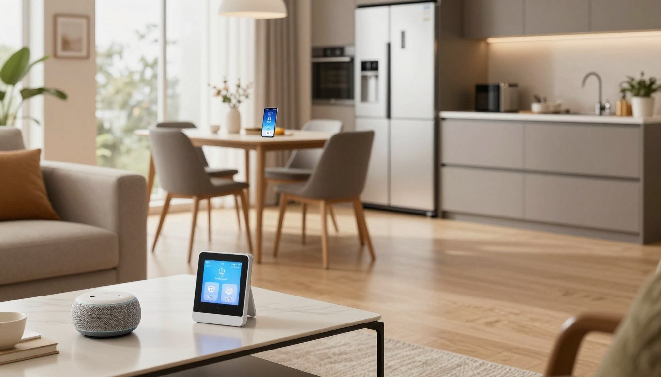 Hogar inteligente combinando dispositivos Zigbee y WiFi