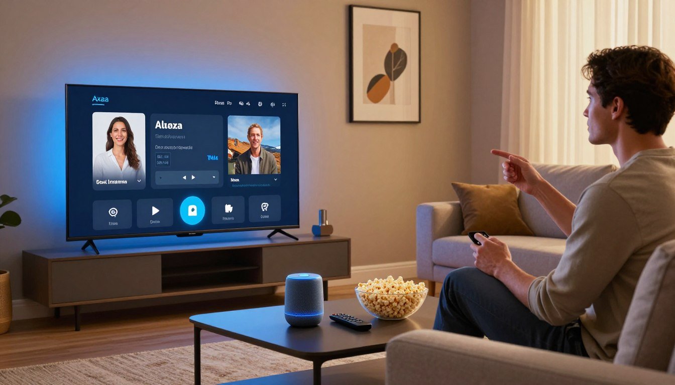 Controlar la television con comandos de voz de Alexa
