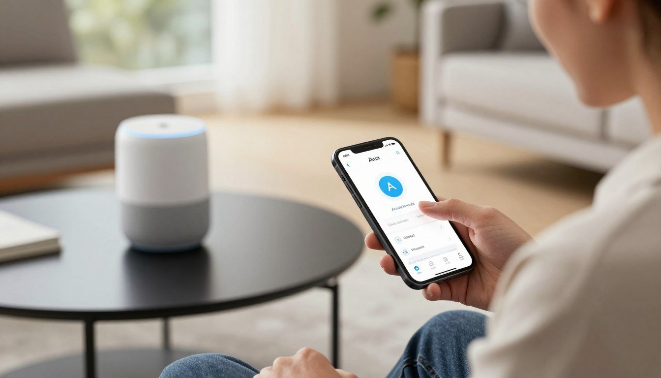 Configuración de Alexa paso a paso desde la app en el móvil