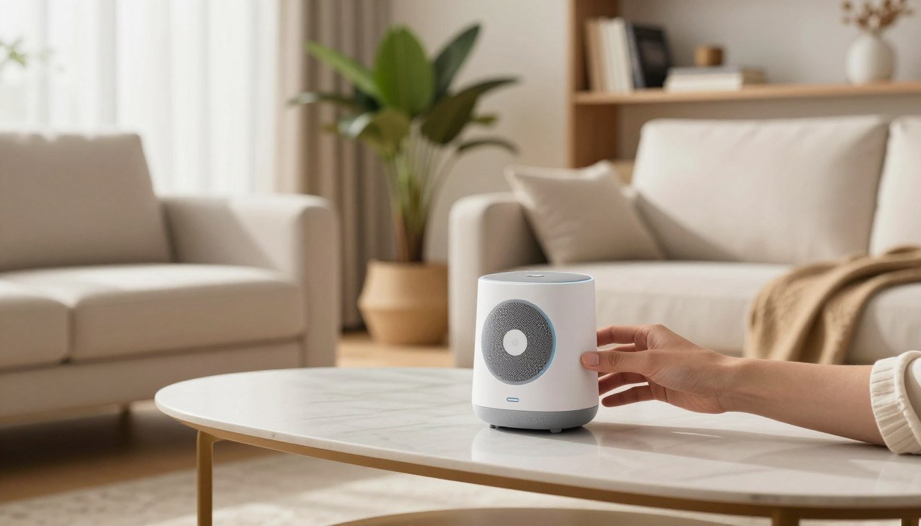 Reiniciar Google Nest desconectando el cable de alimentacion
