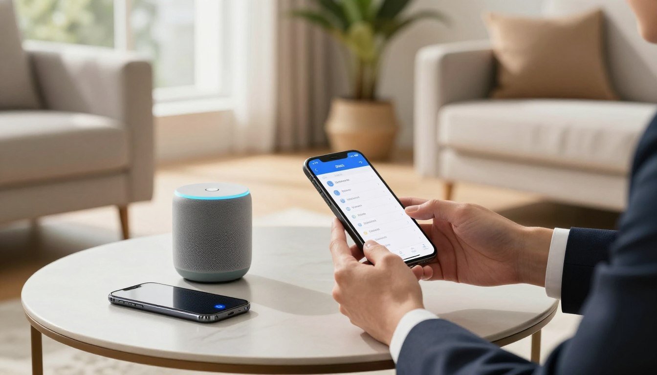 Gestionar la conexion Bluetooth entre movil y Alexa