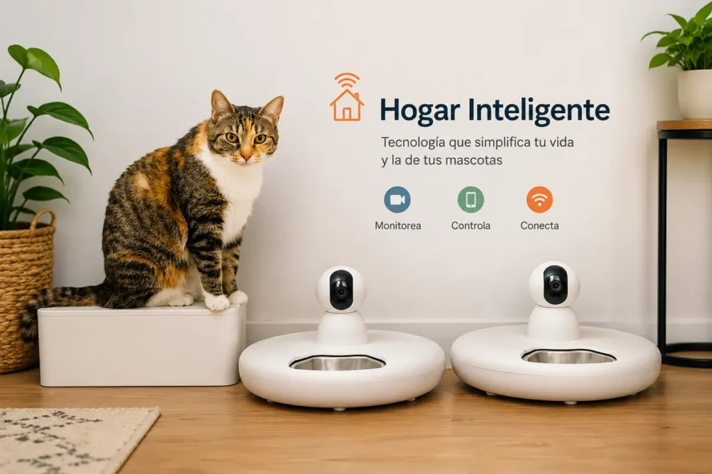 Gatera con chip para gatos: cómo funciona y cuál elegir