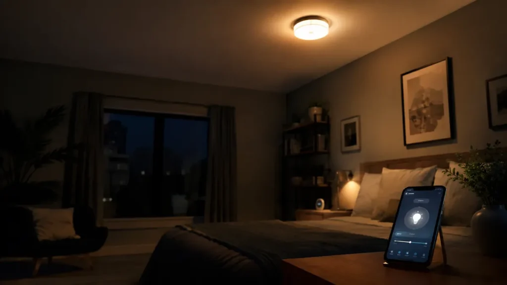 La luz inteligente se enciende sola: causas y solución