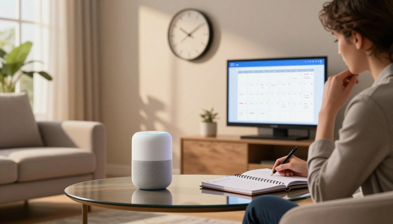 Organizar el día con rutinas de Alexa y un planificador